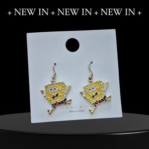 Spongebob earrings